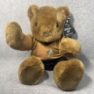 Vtg Commander Bear 1997 Star Trek The Experience Las Vegas Hilton 15" Fiesta Tag